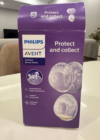 Philips Avent Göğüs Kalkanı Mor