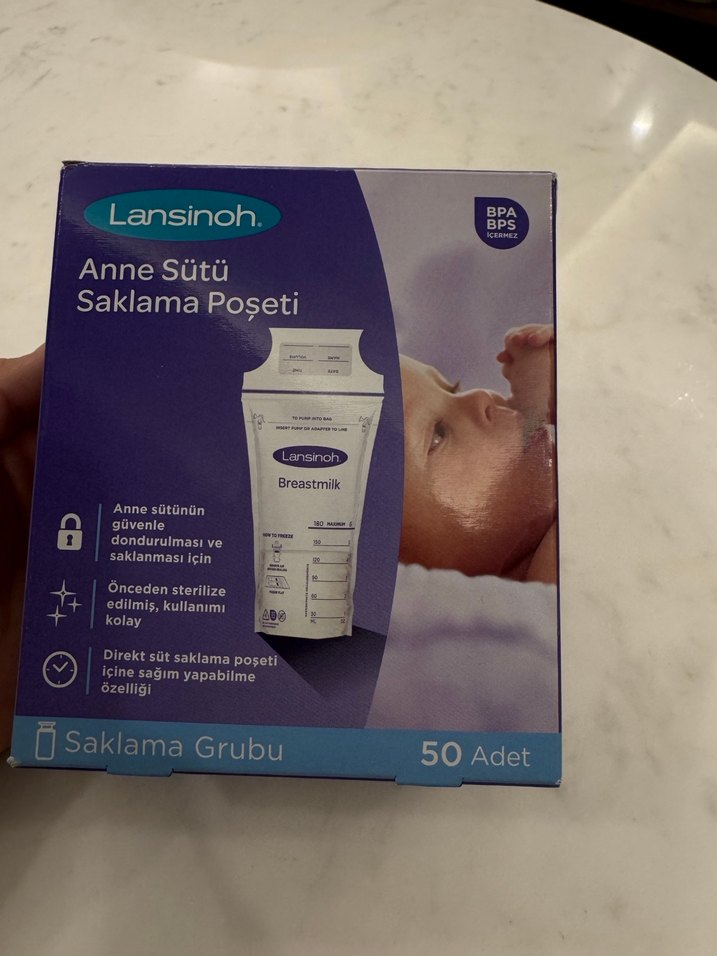 Lansinoh Anne Sütü Saklama Poşeti 25 Adet - Görsel 3