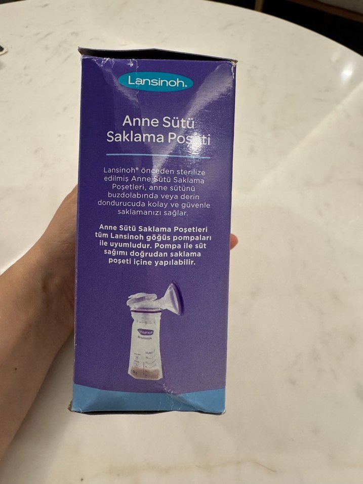 Lansinoh Anne Sütü Saklama Poşeti 25 Adet - Görsel 4