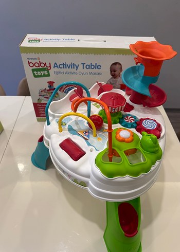 BabyJem Renkli Eğitici Aktivite Oyun Masası