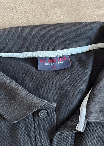 U.S Polo Assn. U.S. Polo Assn. Siyah Klasik Polo Tişört