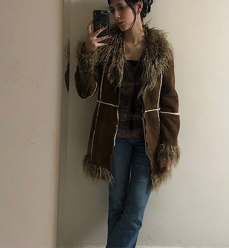 Diğer collizone vintage afgan kürkü