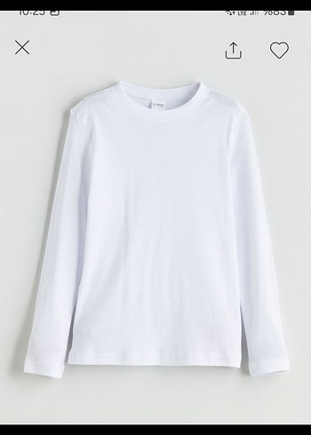 Beyaz Uzun Kollu Çocuk Atlet - Görsel 2