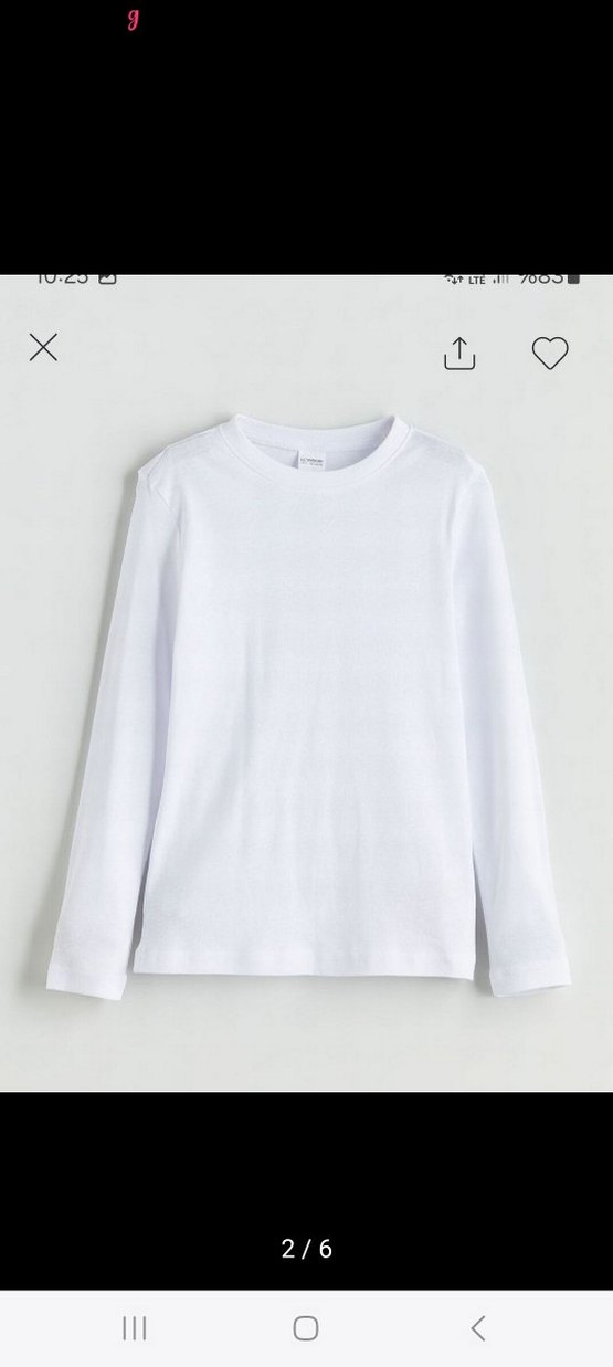 Beyaz Uzun Kollu Çocuk Atlet - Görsel 2