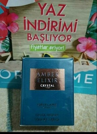 Oriflame amber elixir crystal 50 ml parfüm 