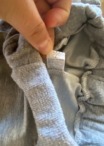 Gri Baskılı Kız eşofman altı - Görsel 7