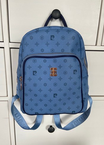 Pierre Cardin Pierre Cardin Siyah Monogram Kadın Sırt Çantası