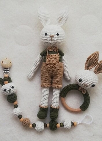 Amigurumi emzik zinciri seti 