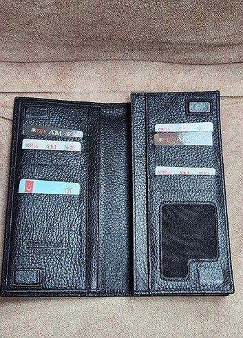 Deri erkek el cüzdan kartlık 