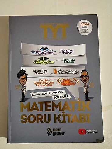 Metin Yayınları TYT- AYT Matematik Soru Bankası