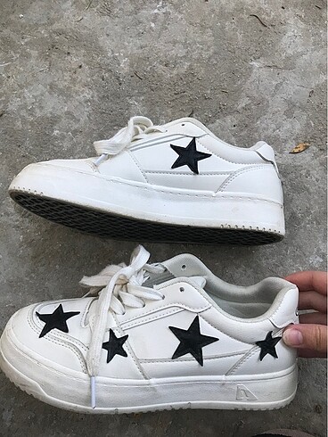 Zara Shine yıldızlı spor ayakkabı