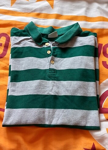 LCW Erkek polo yaka uzun kol tişört 