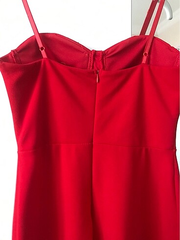 Önü Detaylı Elbise - Görsel 5