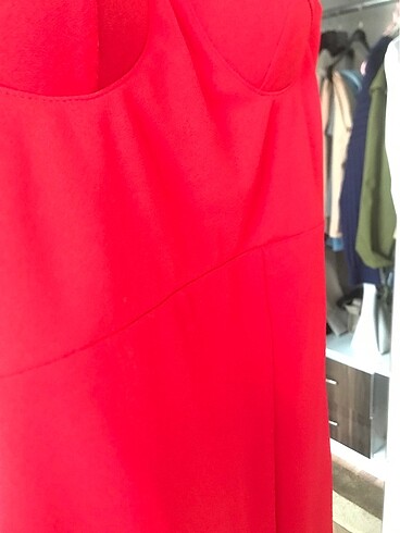 Önü Detaylı Elbise - Görsel 6