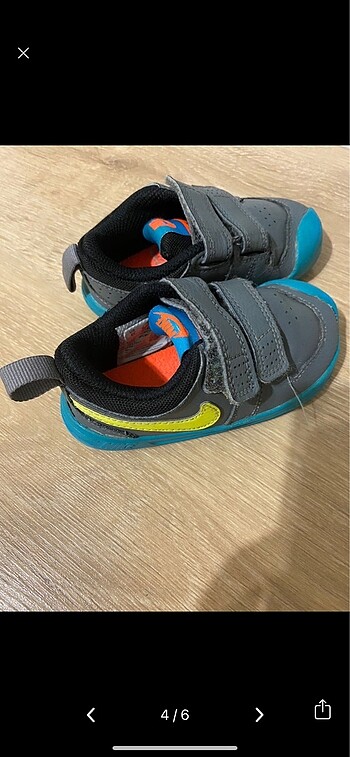 22 Beden gri Renk Spor ayakkabı Nike