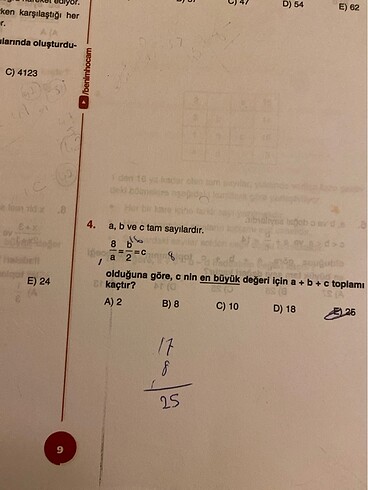 Beden benim hocam tyt matematik soru bankası üniversiteye hazırlık