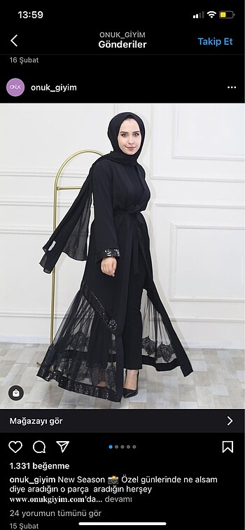 Tesettür abaya