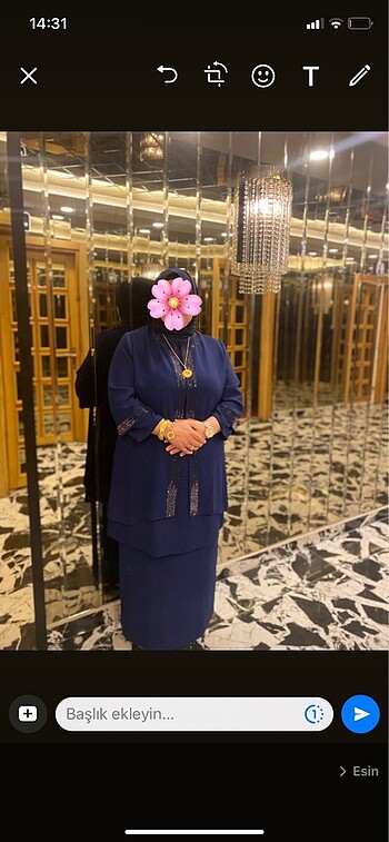Abiye etek takım