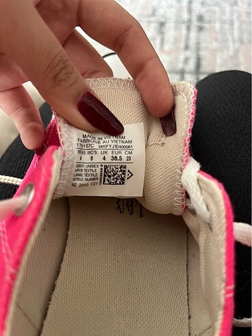 36,5 Beden Converse all star
