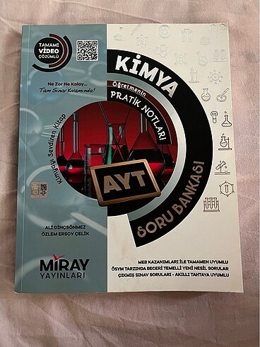 Miray yayınları ayt kimya
