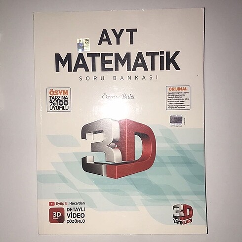3d ayt matematik