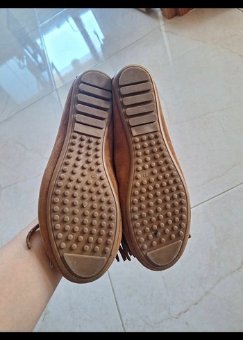 Fabrika hakiki deri süet ayakkabı - Görsel 6