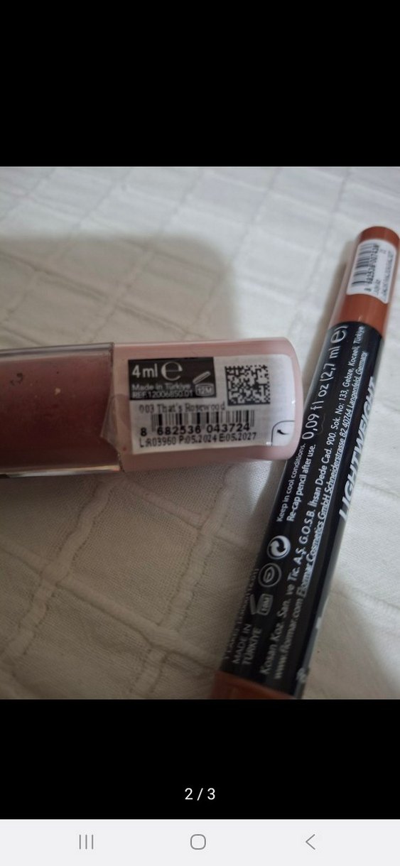 flormar ruj+likit allık - Görsel 2