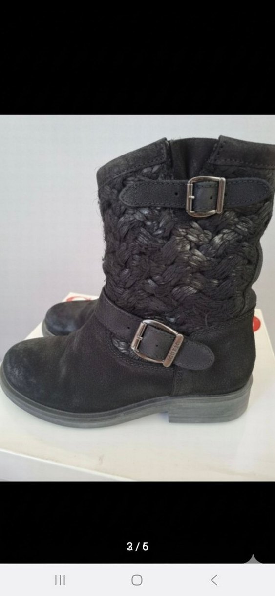 Orjinal Guess deri bot - Görsel 2