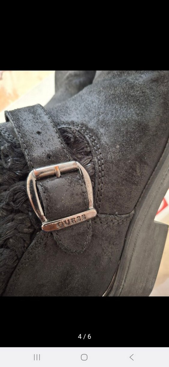 Orjinal Guess deri bot - Görsel 3