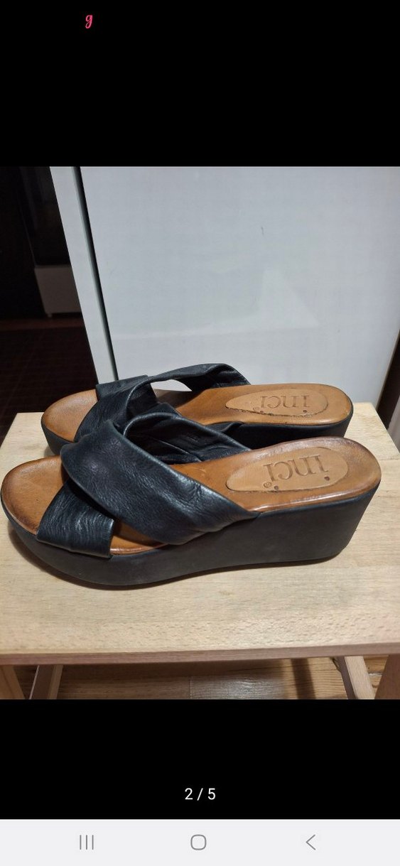 Siyah Dolgu Topuklu Kadın Terlik - Görsel 2