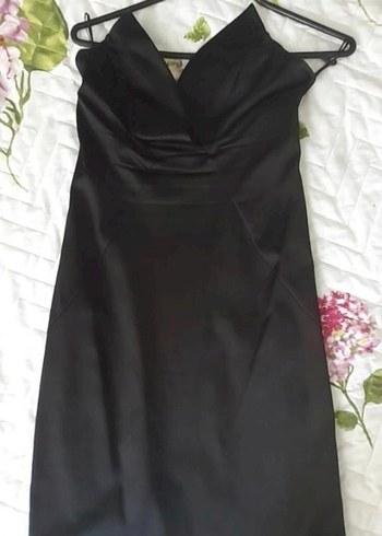 Network saten elbise - Görsel 2