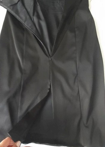 Network saten elbise - Görsel 7