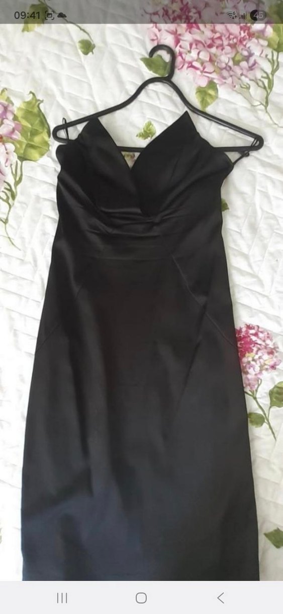 Network saten elbise - Görsel 2