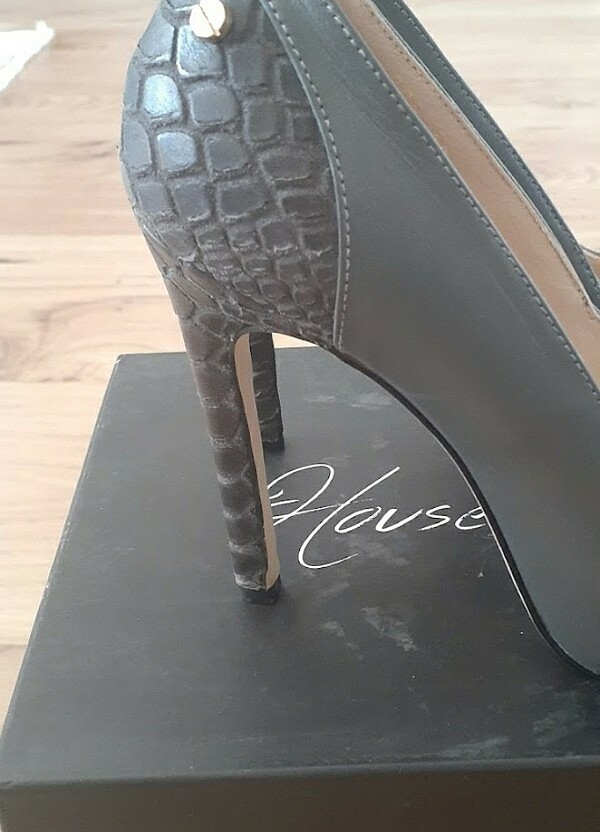 gri gerçek deri ayakkabı - Görsel 2