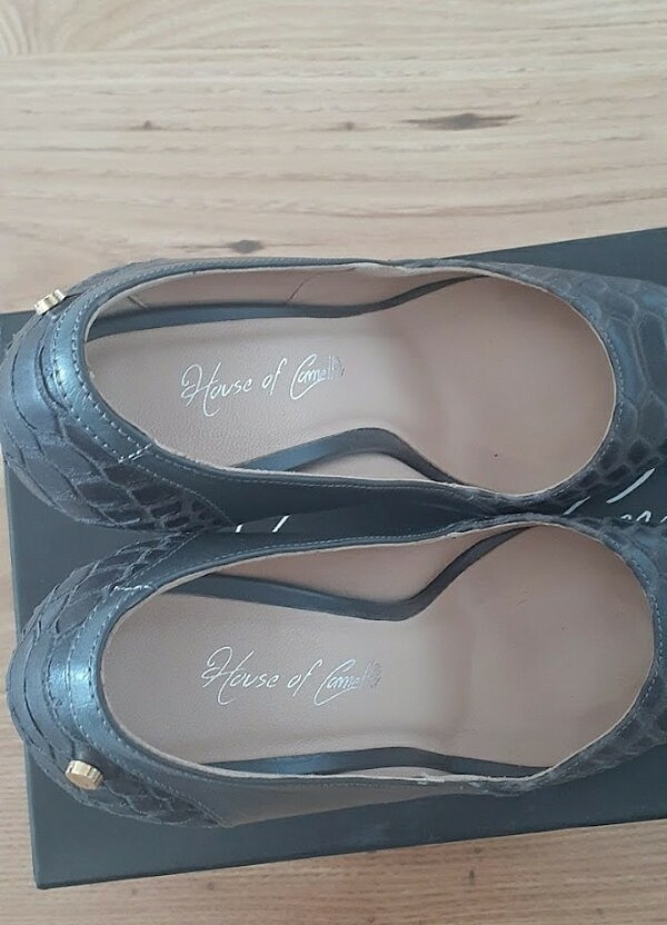 gri gerçek deri ayakkabı - Görsel 4