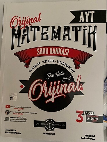 AYT Matematik Test Kitabı