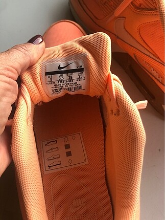 39 Beden turuncu Renk Orijinal Nike Airmax Spor Ayakkabı