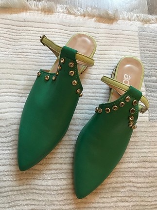 37 Beden yeşil Renk Adl çok şık ayakkabı