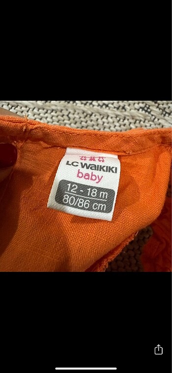 1 Yaş Beden Kız bebek bluz