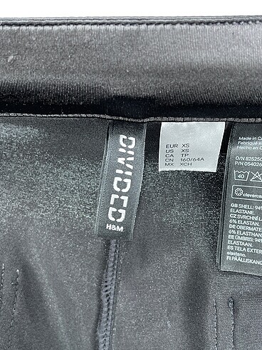 xs Beden siyah Renk H&M Kumaş Pantolon p İndirimli.