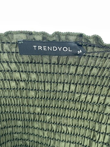 34 Beden haki Renk Trendyol & Milla Mini Üst %70 İndirimli.