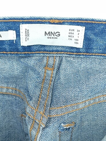34 Beden mavi Renk Mango Jean / Kot p İndirimli.