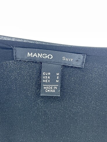 m Beden siyah Renk Mango Bluz %70 İndirimli.