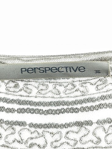 36 Beden gri Renk Perspective Kısa Elbise %70 İndirimli.