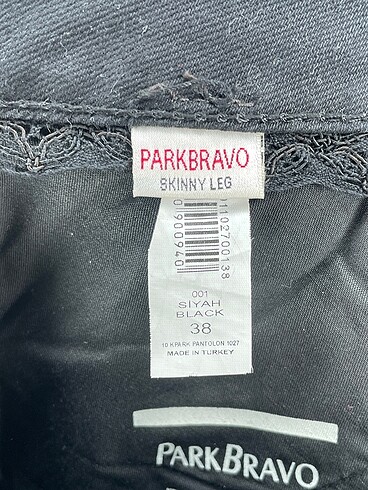 Park Bravo Jean / Kot %70 İndirimli. - Görsel 4