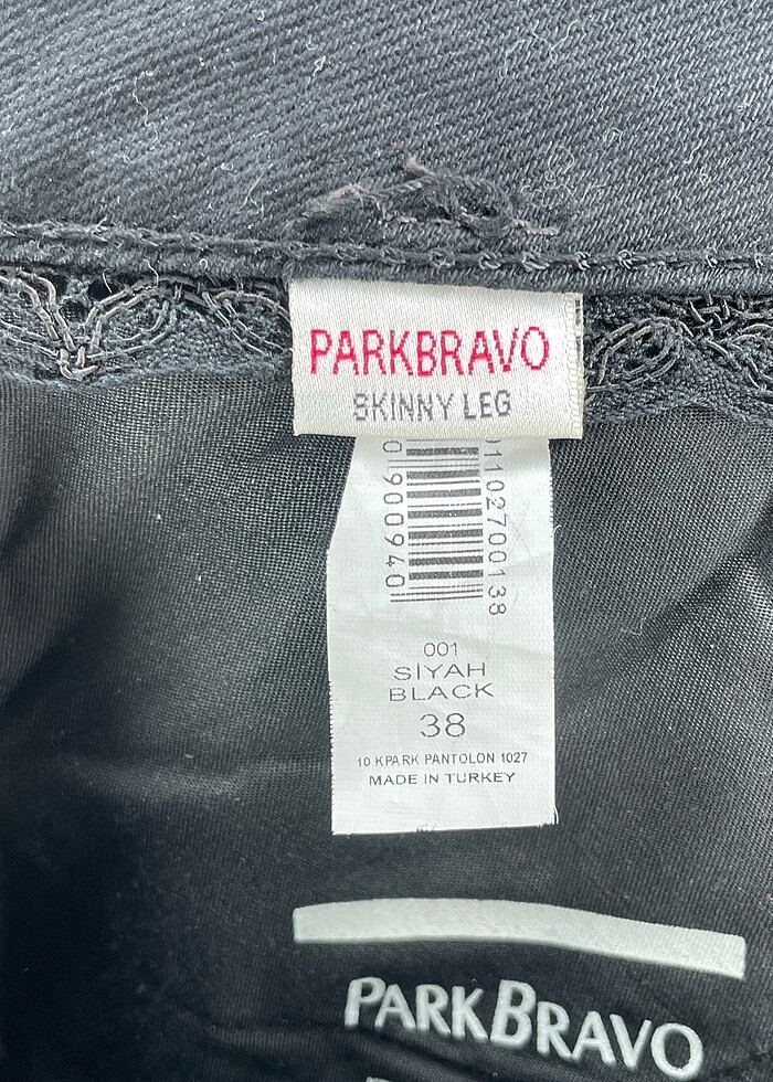 Park Bravo Jean / Kot %70 İndirimli. - Görsel 4