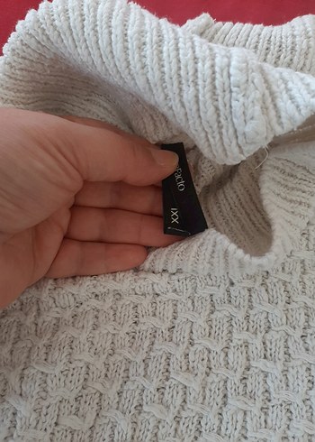 defacto xxl Boğazlı Kazak - Görsel 5