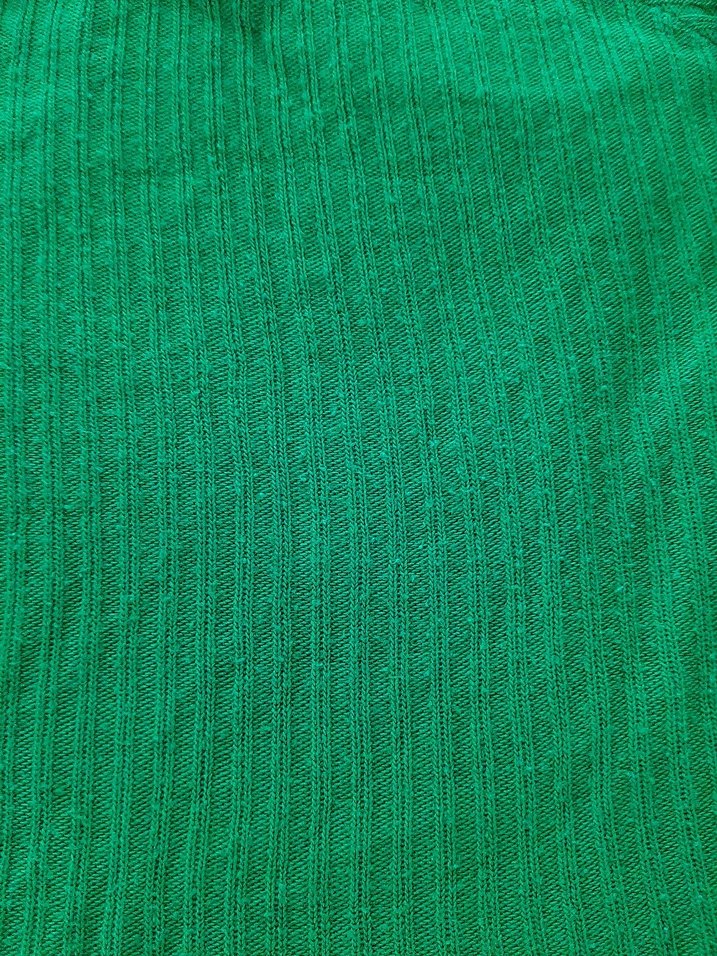 Kadın Yeşil Triko Uzun Kollu Kazak - Görsel 2
