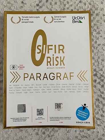 ÜçDörtBeş Sıfır risk paragraf