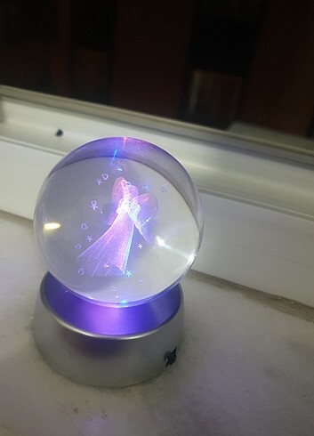  3 d Işıklı Küre
